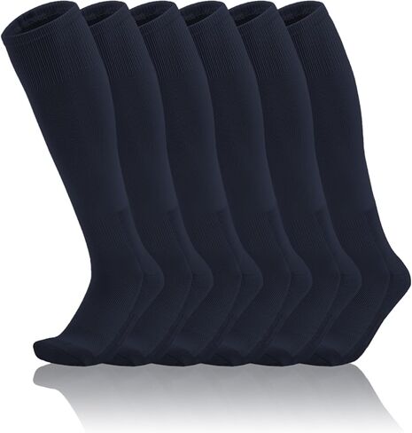 QBK 2T/3T/4T/5T Toddler To Youth Baseball/Softball Socks - Soccer T-Ball Team Sport Socks For Kids Boys And Girls(3 Pairs) in Saudi Arabia