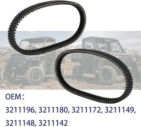 Drive Belt 3211180 Heavy Duty Compatible with Polaris Ranger 900 1000 XP XP4 3211196 3211148 3211142 3211149 3211172 in Saudi Arabia