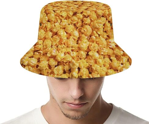 Baked Beans Bucket Hat Unisex Fisherman Hats Summer Sun Cap Outdoor Travel Beach for Women and Men in Saudi Arabia