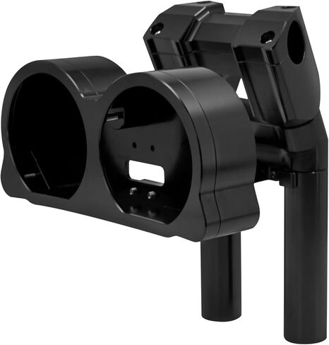 HDBUBALUS Speedometer Instrument Mount Indicator Handlebar Top Clamp Fit for Harley Road Glide 2015-up Black in Saudi Arabia