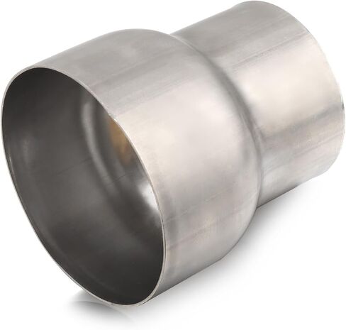 A-KARCK Exhaust Adapter Connector 4" ID to 5" OD, Exhaust Pipe Reducer 4" Overall Length Stainless Steel in Saudi Arabia