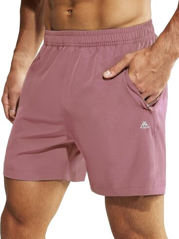 Haimont Athletic Running Shorts 5 Inch Men Dry Fit Lightweight Shorts with Pockets No Liner, Quick Dry in Saudi Arabia