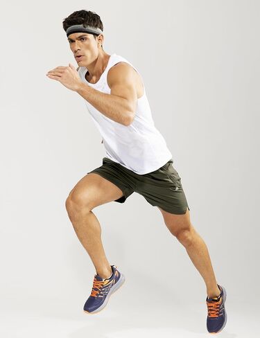 Haimont Athletic Running Shorts 5 Inch Men Dry Fit Lightweight Shorts with Pockets No Liner, Quick Dry in Saudi Arabia