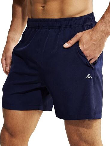 Haimont Athletic Running Shorts 5 Inch Men Dry Fit Lightweight Shorts with Pockets No Liner, Quick Dry in Saudi Arabia