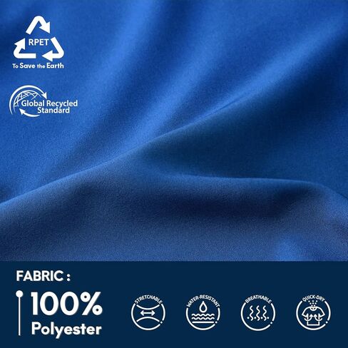 شورت رياضي للجري من Haimont مقاس 5 بوصات للرجال، شورت خفيف الوزن مناسب للجفاف مع جيوب بدون بطانة، سريع الجفاف in Kuwait