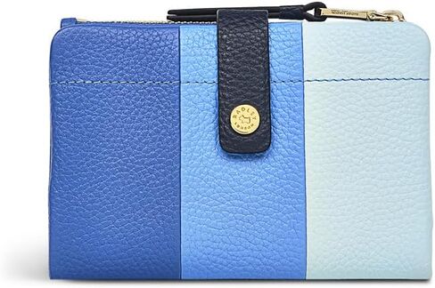 RADLEY London – Rivington Colourblock -Leather Medium Bifold Wallet - Multi-Card Holder with Zipper Pocket - Slim Wallet for Women in Saudi Arabia
