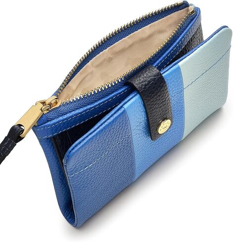 RADLEY London – Rivington Colourblock -Leather Medium Bifold Wallet - Multi-Card Holder with Zipper Pocket - Slim Wallet for Women in Saudi Arabia