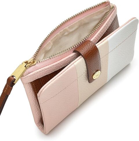 RADLEY London – Rivington Colourblock -Leather Medium Bifold Wallet - Multi-Card Holder with Zipper Pocket - Slim Wallet for Women in Saudi Arabia