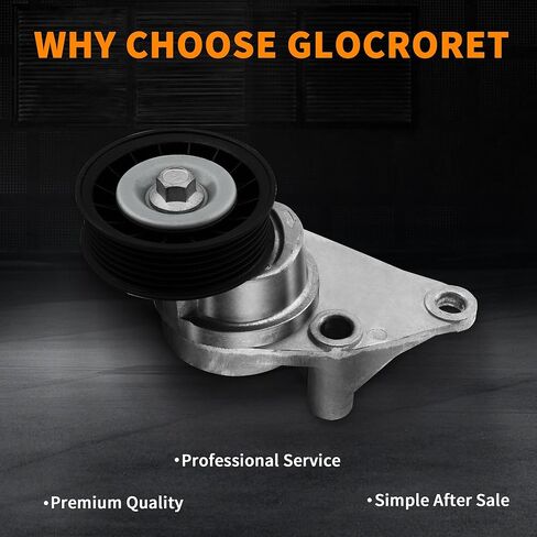 مجموعة بكرة شد الحزام 38158 مناسبة لكاديلاك إسكاليد/تشيفي أفالانش إكسبريس سيلفرادو سوبربان تاهو، لجنرال موتورز سافانا سييرا يوكون XL/هامر H2/ 9-7x، محرك V8 فقط in Kuwait