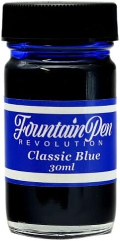 FPR Classic Blue Fountain Pen Ink - 30 ml Saturated Blue Ink Bottle for Smooth, Effortless Writing - Professional/Daily Use Refill Ink for Fountain Pen - Premium Stationery Supplies in Saudi Arabia