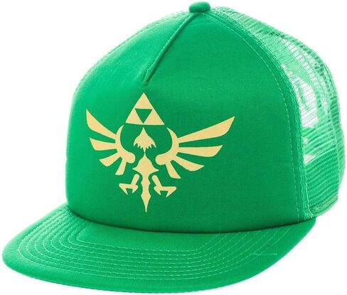قبعة سائق الشاحنة Bioworld Legend of Zelda Skyward Sword Snapback باللون الأخضر in Saudi Arabia