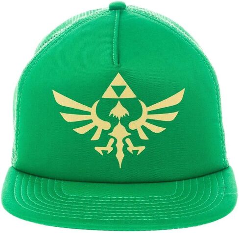 قبعة سائق الشاحنة Bioworld Legend of Zelda Skyward Sword Snapback باللون الأخضر in Saudi Arabia