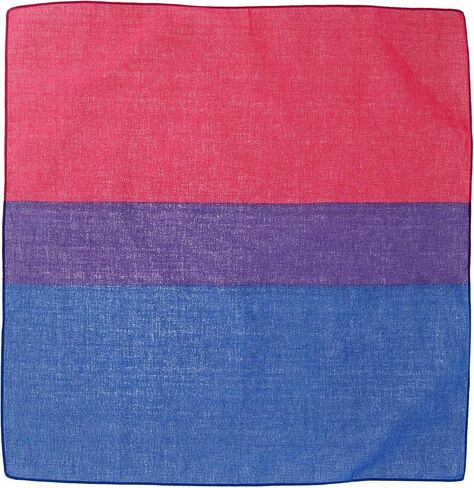 CTM® Striped Bi Pride Bandana in Saudi Arabia
