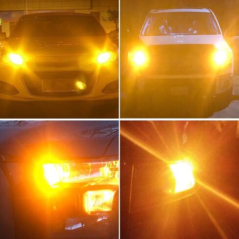 7443 7440 T20 W21W 1400 لومن فائق السطوع منخفض الطاقة مصابيح LED بديلة للأضواء العكسية الاحتياطية وأضواء إيقاف الفرامل الخلفية، 6000K زينون أبيض (عبوة من 2) in Saudi Arabia