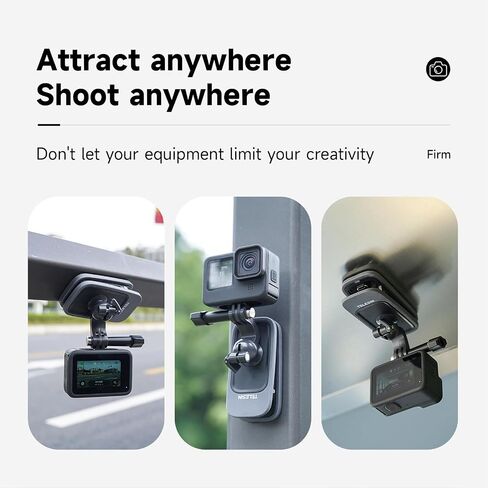 TELESIN 360 Ball Head Backpack Mount Swivel Clip for GoPro Insta360 Accessories, Bag Belt Shoulder Strap Body Holder Attach Accessory for Go Pro Max Hero 12 11 10 9 8 7 Insta 360 X3 Go3 DJI Action 3 4 in Kuwait