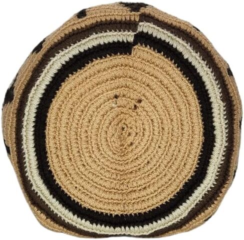 حقيبة Wayuu Mochila الكولومبية الأصلية: حقيبة شاطئ مصنوعة يدويًا من قش Boho، مصنوعة يدويًا على يد حرفيي Wayúu - حقائب Boho الكولومبية الأصلية (M99) in Saudi Arabia