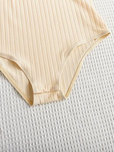 Milumia Girl's 4 Pack Ribbed Knit Leotard Bodysuit Cut Out Sleeveless Tank Tops Set in Saudi Arabia