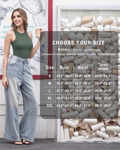 3 Pack Tank Top Bodysuit for Women Sleeveless Bodysuits Casual Mutlicolor Sets Basic Tops T Shirts in Saudi Arabia
