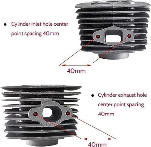 جسم الأسطوانة CDHPOWER LD90 - أسطوانة مطورة من PK80cc (التجويف 48 مم) in Kuwait
