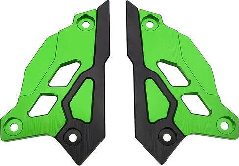 Motorcycle Rear Pedal Guard Heel Plate Set Left Right Heel Protector Guards Compatible with Z900 2017-2024 Z900 ABS 2020-2024 Z900SE 2022-2024 Green in Saudi Arabia