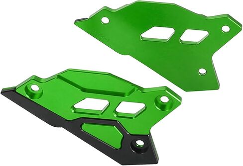 Motorcycle Rear Pedal Guard Heel Plate Set Left Right Heel Protector Guards Compatible with Z900 2017-2024 Z900 ABS 2020-2024 Z900SE 2022-2024 Green in Saudi Arabia