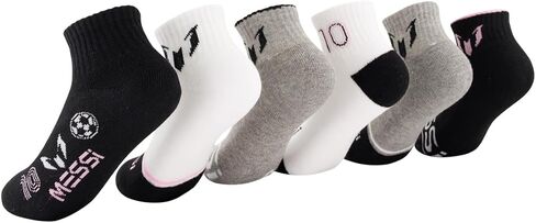 Boys' Lifestyle Ankle, 6-Pack Kids Socks, Soft & Stretchy, Comfortable in Saudi Arabia