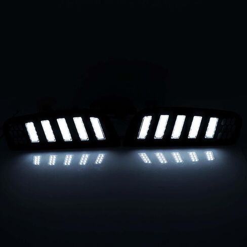 MotorFansClub الجبهة LED DRL الإضاءة بدوره مصباح إشارة صالح لمازدا CX-50 CX50 2023 2024 النهار تشغيل ضوء الجبهة الوفير الضباب مصباح الجانب الأيسر الأيمن in Saudi Arabia