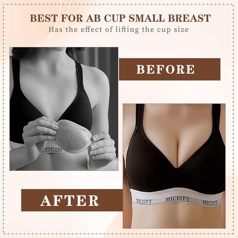 4 أزواج من وسادات حمالة الصدر النسائية، حمالة صدر رافعة للصدر، لاصقة قابلة للإزالة، حمالة صدر بديلة للبيكيني، حمالة صدر رياضية باللون الأسود والبيج in Kuwait
