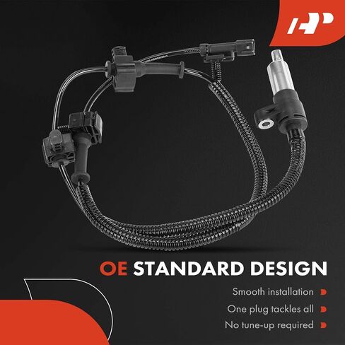 A-Premium ABS Wheel Speed Sensor Compatible with Chevrolet, GMC Models - Silverado 2500 HD, Silverado 3500 HD, Sierra 2500 HD, Sierra 3500 HD, 2011-2014 - Rear Driver or Passenger Side, # 22772922 in Saudi Arabia