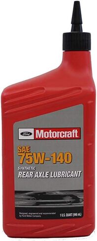 Ford Original Fluid XY-75W140-QL SAE 75W-140 زيت تشحيم المحور الخلفي الاصطناعي - 1 كوارت - علبة مكونة من 12 قطعة in Saudi Arabia