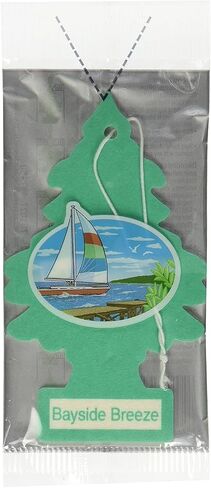 Little Trees Cardboard Hanging Car, Home & Office Air Freshener, Peachy Peach (Pack of 12) in Kuwait