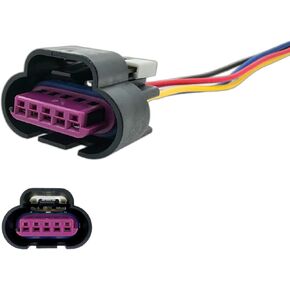 Mass Air Flow MAF Sensors Connector Plug Compatible with Buick Rainier Cadillac CTS Deville Chevy Silverado Suburban Tahoe GMC Sierra Yukon Sierra Escalade Pontiac 25168491 25138411