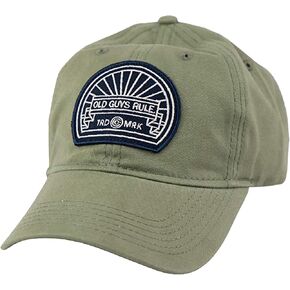 OLD GUYS RULE Men's Baseball Cap, Trademark It Took Decades to Look This Good - Gift for Dad, Grandpa, Husband, Father's Day, Birthday, Holiday - Classic Novelty Collector Hat (Military Green)