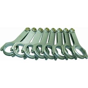 CRS6735O3D 6.735" Olds 4340 Forged H-Beam Connecting Rod Set