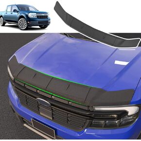 Hood Protector Compatible with 2022-2024 Ford Maverick Hood Shield Hood Deflector Replacement for 2022 2023 2024 Ford Maverick Accessories(Hood Protector)