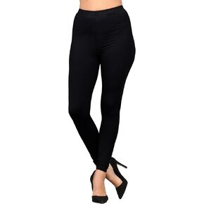 Lildy Women’s Solid and Printed Super Soft Leggings, Stretchable No See-Through