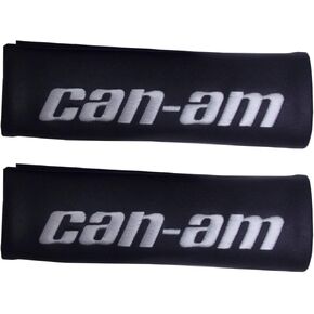Can-Am New OEM Black Seat Belt Shoulder Pads, Maverick MAX, 715002894