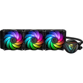 MSI MAG CORELIQUID E360 - AIO RGB CPU Liquid Cooler - 360mm Radiator - 3 x 120mm ARGB PWN Fans.
