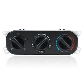 A/C Heater Air Conditioning Control Unit Switch Panel Module Compatible for Wrangler JK 2007 2008 2009 2010 A/C Heater Control Unit Module Switch Replace# 55111840AE