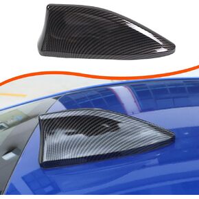 Shark Fin Antenna Cover Car Top Antenna Cover Compatible with Subaru WRX 2021-2023 Car Roof Aerial Accessories Vehicle Shark Fin Shape Cover with Adhesive Tape