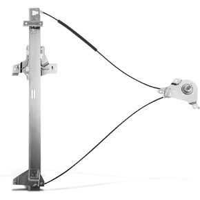 A-Premium Manual Window Regulator Compatible with Ford E-150 E-250 E-350 Econoline E-350 E-450 E-550 Super Duty Front Left Side