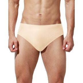 Men's Dance Delt Nude Underwear Short Pant For Ballet, Full Seat Dance Briefs for Men
