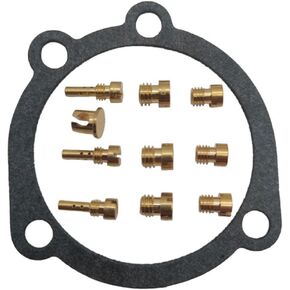 Carburetor Carb Jet Kit for CV40 Main Jet - Slow/Pilot Jet With Gasket 180 185 190 195 42 45 48 XL883 XL1200 CV 40mm 27421-99 27465-04 27490-04 27490-96 27731-04 1988 1989 1990-2016 23-135