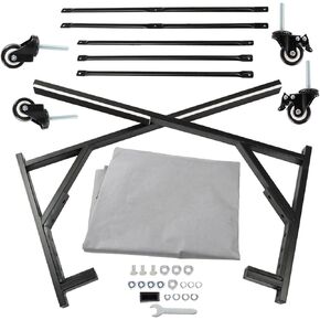 1 Set Hard Top Storage Cart Carrier 9007900200 Replacement for Mercedes 380SLC 450SL 450SLC 560SL SL320