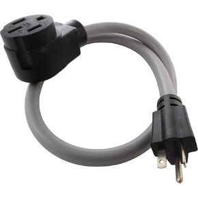 AC WORKS Electric Vehicle Charging Adapter for Tesla Use (6-20 20A 250V Window AC)