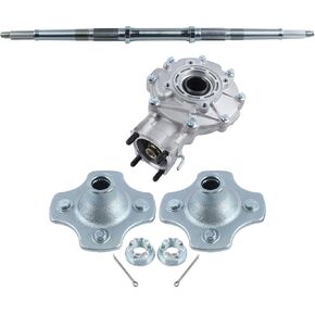 Complete Rear Differential & Rear Axle Shaft & Hubs Compatible with 1988-2000 TRX300 TRX300FW Fourtrax 300 2x4 4X4,41300-HM5-A10, 41300-HC4-000, 41300-HM5-850,41300-HC5-970