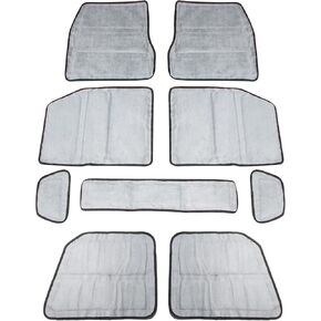 Hardtop Headliner Roof Heat Insulation Sound Deadening Mat for 2018-2024 Jeep Wrangler JL 4 Door