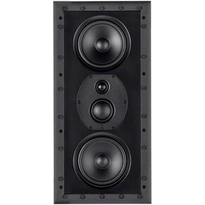 Monolith THX-365IW THX Ultra Certified 3-Way in-Wall Speaker, 1in Silk Dome Tweeter, for Home Theater, Easy Install,Black