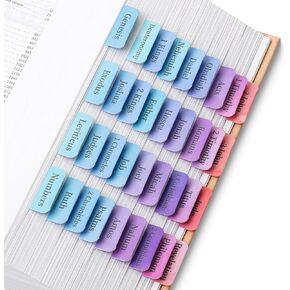 Mr. Pen- Bible Tabs, 75 Tabs, Colorful, Laminated Bible Tabs for Women and Men, Bible Tabs for Study Bible, Bible Index Tabs, Bible Book Tabs, Bible Labels Tabs, Bible Tabs