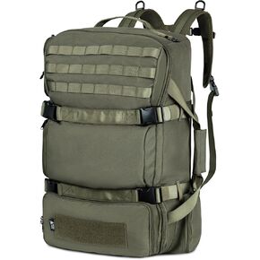 OneTigris BIG BEAR 63L Convertible Backpack Duffle Bag with Shoulder Straps for Camping， Gym, Sports, Travel